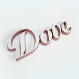 Front Light Bevel Edge Mini Acrylic Letters