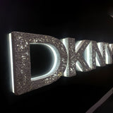 3D Relief Aluminum Metal Letters