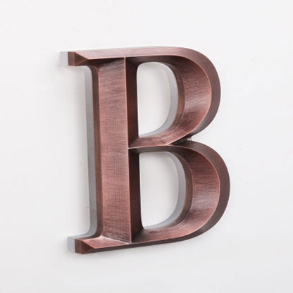 Antique Copper Luminous Letters