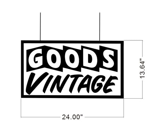 Metal Light Box GOODS VINTAGE