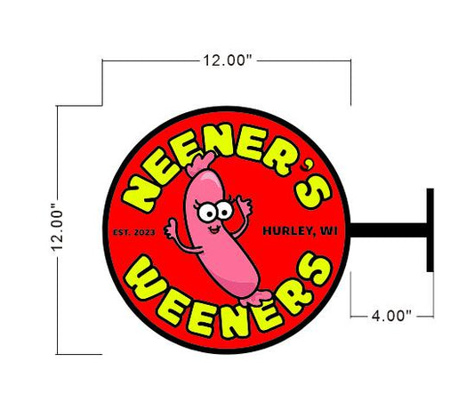 NEENER Acrylic Light Box (Logo UV Printed)&nbsp;