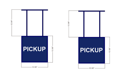 Two sets of PICKUP Acrylic Light Boxes