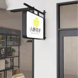 LED Light Box Signages Wall Mount LED Projecting Sign